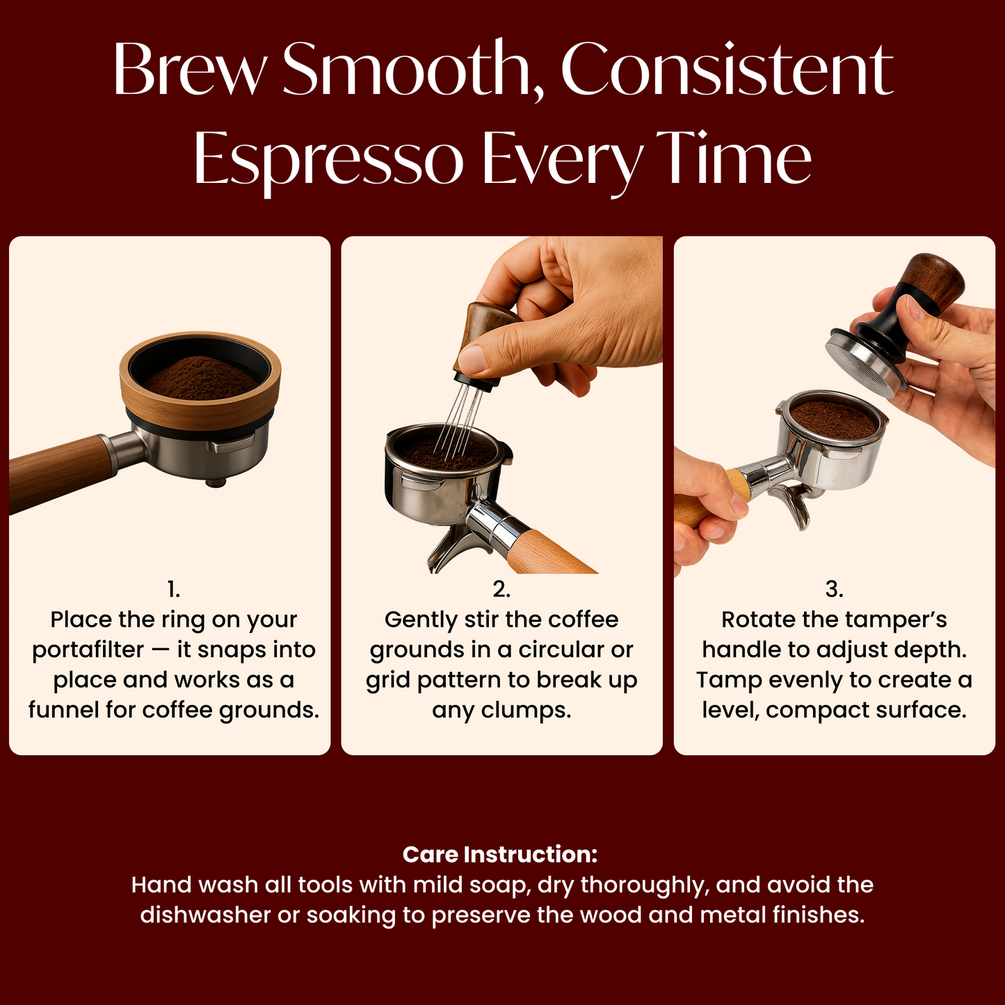 3 Piece Coffee Accessories Set