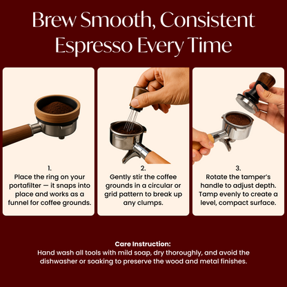 3 Piece Coffee Accessories Set