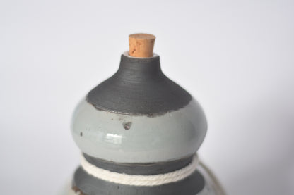 Handmade Clay Corked Bottle (1 of 1)