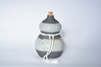 Handmade Clay Corked Bottle (1 of 1)