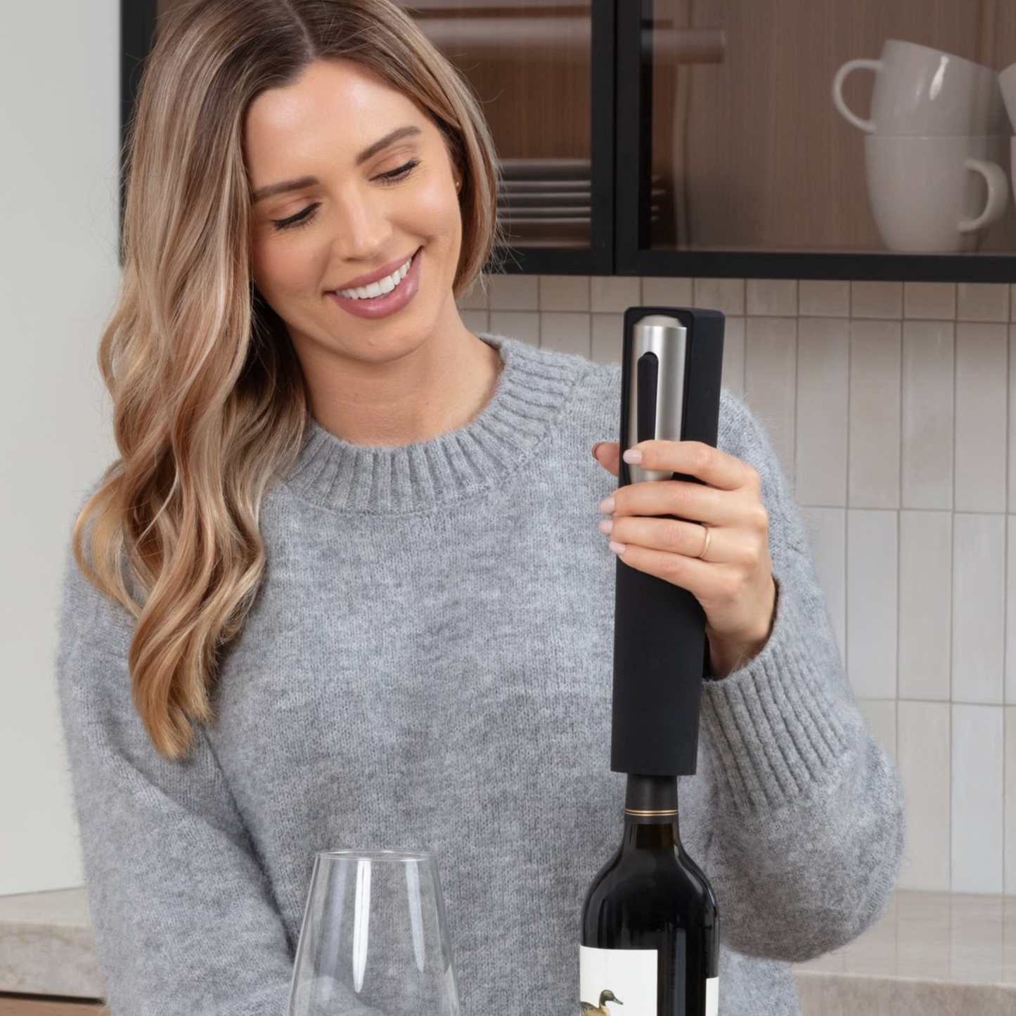 Battery Powered Electric Wine Bottle Opener