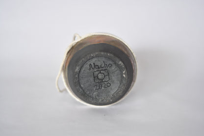 Handmade Clay Corked Bottle (1 of 1)