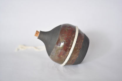 Handmade Clay Corked Bottle (1 of 1)