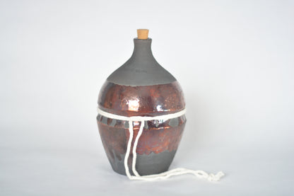Handmade Clay Corked Bottle (1 of 1)