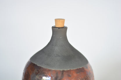 Handmade Clay Corked Bottle (1 of 1)