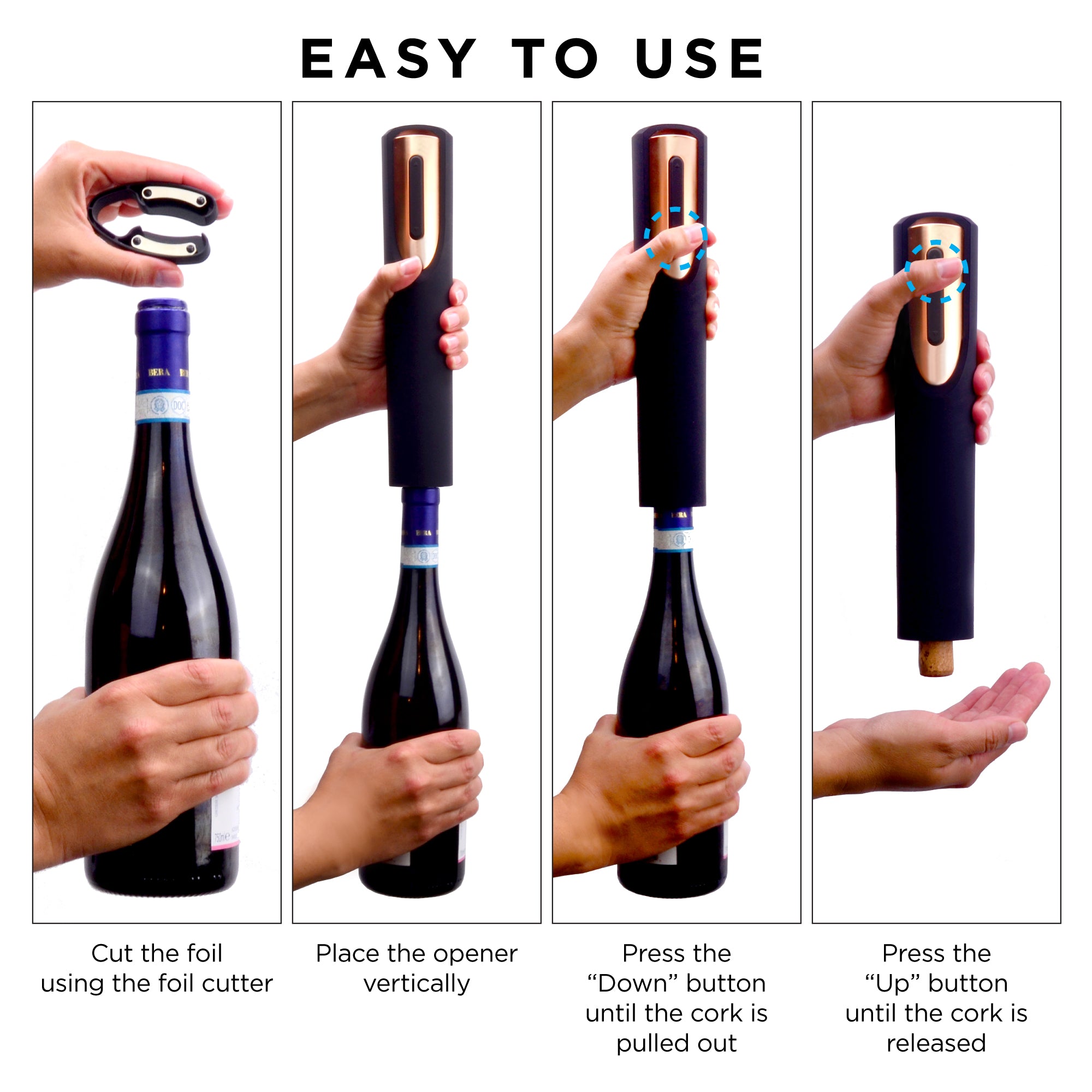 Vin Fresco Elegant Electric Wine Openers & Accessories