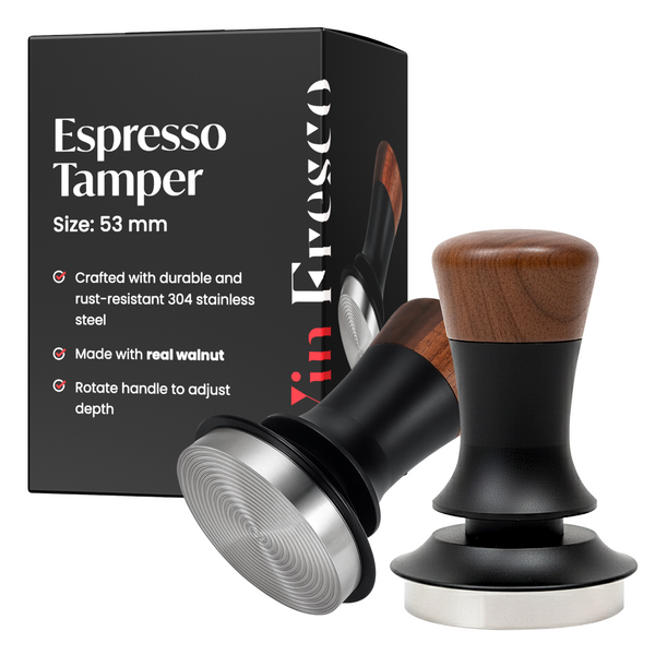 Spring-Loaded Espresso Tamper (54mm) – Vin Fresco