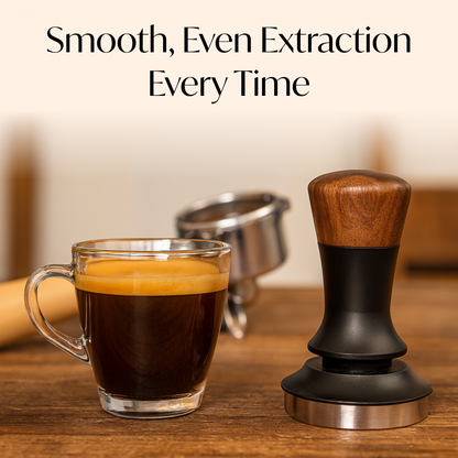 Spring-Loaded Espresso Tamper (54mm)